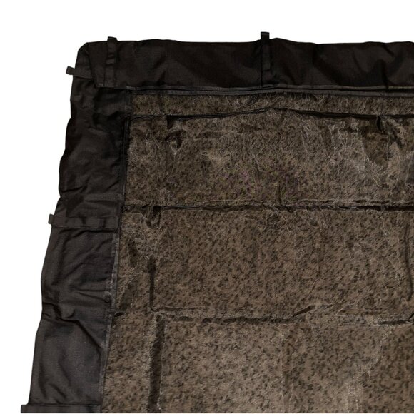 FXW Dog Playpen Mesh Cover Top Black Fits 8 Panel 32" Height Visibility Black - Picture 7 of 10